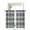 Beige, variant on Navy Buffalo Plaid Tier Curtains 24 Inch Length,Sheer Curtains for Bedroom Living Room White Blue Farmhouse Modern Striped Short Kitchen Curtains Drapes for Small Half Window 27.5"x24" 2 Panels