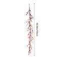 thumbnail image 3 of Dpityserensio Saint-Valentin Vignes de Baies Simulation Fruits Rouges Arrangement Floral Simulation Décoration Salon Ornements Arrangement Floral Décoration Fête, 3 of 6