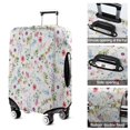 thumbnail image 5 of Pioneer Flower Floral Print Pattern Luggage Cover Fashion Suitcase Cover Baggage Covers Fit 25-28 Inch Luggage (Go Travel), 5 of 5