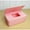 Pink, variant on BSJJY Diaper Wipes Dispenser, Tissue Storage Box Case, Wet Wipe Dispenser Holder with Lid for Home, Office, Cars, 1pc
