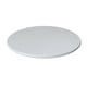 thumbnail image 2 of Mantel redondo de poliéster ajustable, protector de mesa impermeable, de 70 a 85 cm. blanco, 2 of 9