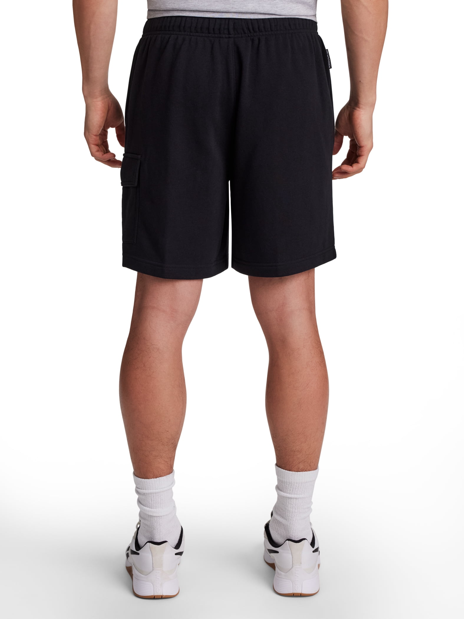 Reebok Men's and Big Men's League Knit Cargo Short, 7" inseam, Sizes XS-5XL