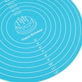thumbnail image 4 of 2 Piece Multipurpose Nonstick Silicone Baking Sheet Nonslip Cake Mat For Rolling Mixing Dough And Pastries Making Tasks, 4 of 8
