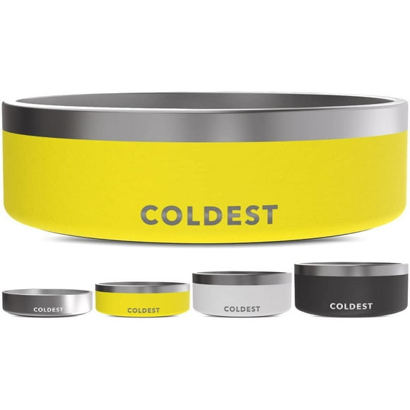 Cuenco para perros The Coldest Water acero inoxidable ANTIDESLIZANTE 3,5 L