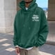 thumbnail image 3 of MHFRRA Sudaderas y Sudaderas para Hombre, Informales, Holgadas, con Estampados para Otoño E Invierno Verde oscuro, 3 of 5