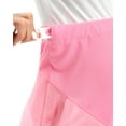 thumbnail image 7 of WBQ Women's Maternity Shorts Over Belly Pregnancy Adjustable Belt Activewear Workout Running Athletic Lounge Shorts Waffle Pajamas Shorts for Pregnant Woman with Pockets S-3XL, 7 of 7