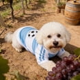 thumbnail image 3 of 2026 World Cup Pet T-Shirt Breathable Mesh Fabric Pet Tee Short Sleeve Soft Summer Kitten Top for Small Dogs Puppy XS-XXL Sports Fan Festival Party Outfit, 3 of 4