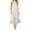 *White, variant on ClodeEU Women's Halter Neck Smocked Waist Draped Maxi Dress with Ruffle Hem ,Casual Beach Vacation Dress Black,Women's Plus L