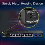 TRENDnet TEG-3102WS, 10-Port Multi-Gig Web Smart Switch