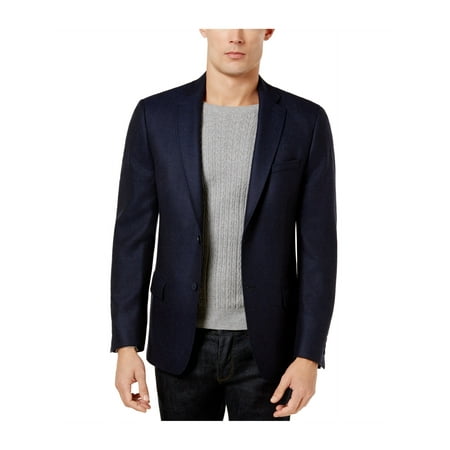 Calvin Klein Mens Soft Two Button Blazer Jacket navy 42 | Walmart Canada