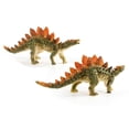 thumbnail image 3 of Jiibva Realistic Stegosaurus Dinosaur Model, Detailed Prehistoric Figure for Collection and Display, 3 of 7