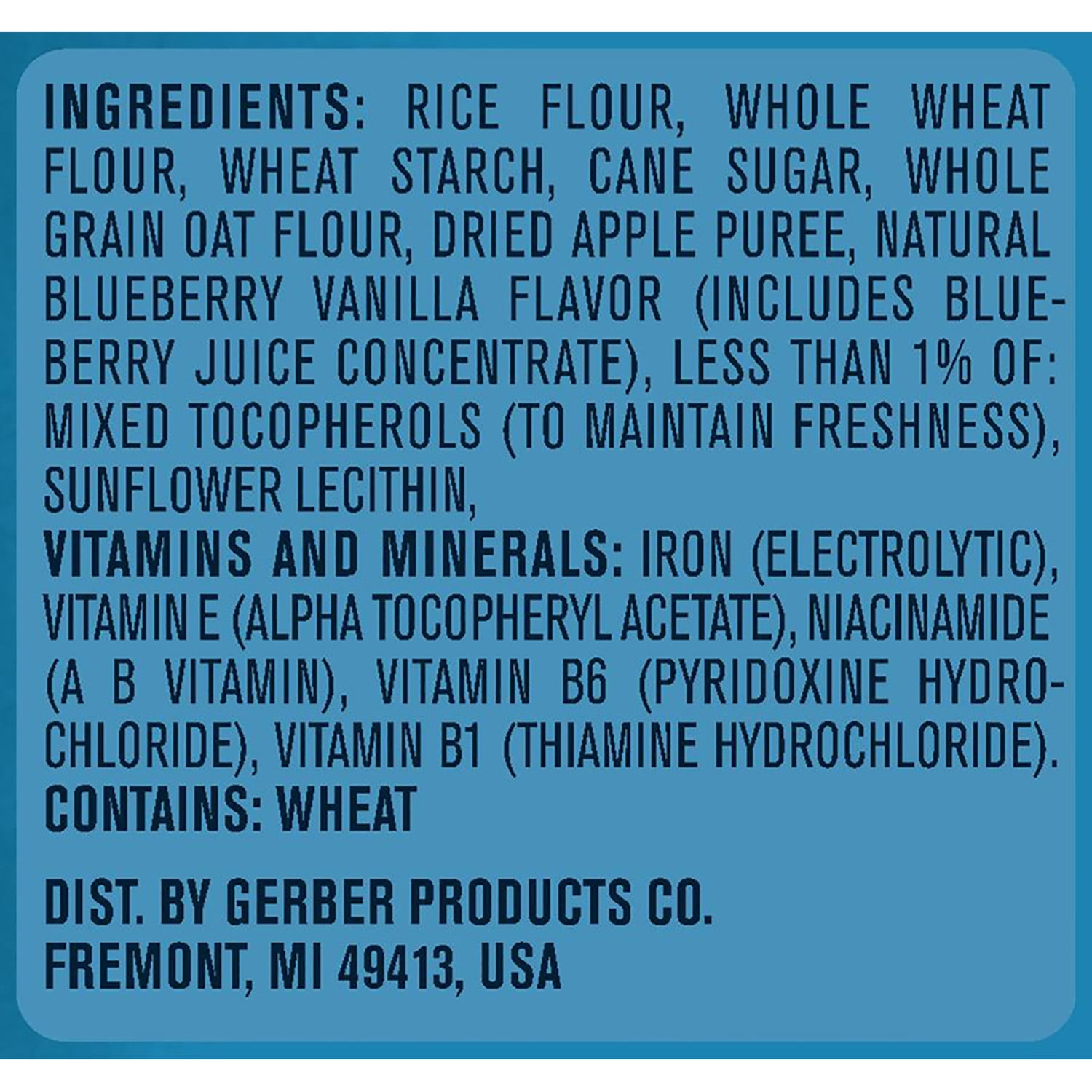 blueberry buckle baby food