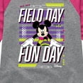 thumbnail image 3 of Disney - Field Day Fun Day - Toddler And Youth Girls Raglan Graphic T-Shirt, 3 of 5