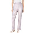 thumbnail image 1 of Woman Within Women's Plus Size Petite Straight Leg Linen Pant Pant, 1 of 6