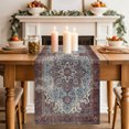 thumbnail image 2 of Retro Southwest Table Runner 72 Inches Long,Boho Rustic Ethnic Tribal Patterns Red Cotton Linen Table Runners Dresser Scarves,Fabric Tabletop Scarf Furniture Cover for Home Dinner Party 13"x72", 2 of 9