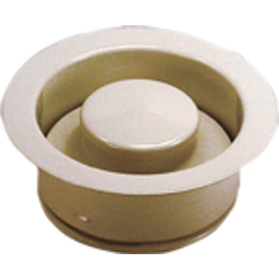 Waste King 3153 Almond Decorator Flange & Stopper-3 Bolt