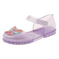 thumbnail image 4 of SGMVNU Little Girls Jelly Sandals Closed Toe Soft Rubber Sole Water Beach Shoes Summer Mary Jane Kids Princess Dress Flat, Size 9.5-10 Years, Purple, 4 of 6
