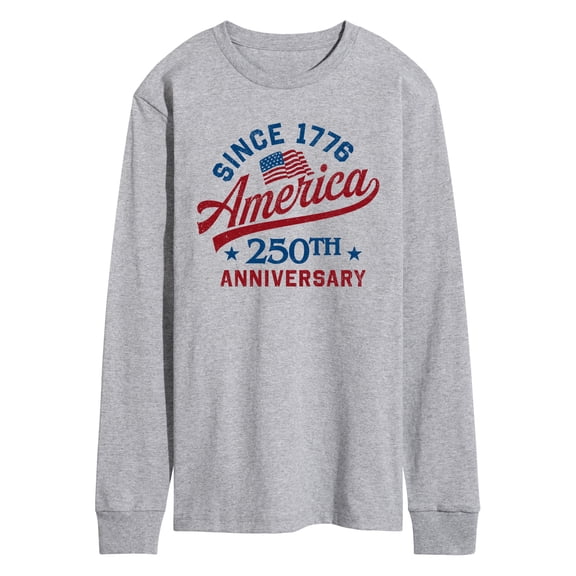 Instant Message - America 250 - Men's Long Sleeve Graphic T-Shirt