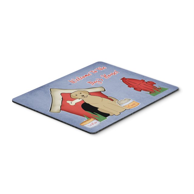 "Treasures Dog House Collection Yellow Labrador Mouse Pad, Multicolor, 7.75x9.25 (BB2809MP)" Caroline's Treasures BB2809MP