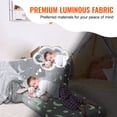 thumbnail image 4 of KFFKFF Canapé pour Enfants Transformable, Fauteuil Canapé pour Enfant Lumineux, Canapé pour Enfant à Double Usage Qui Se Convertit en Chaise Longue, Canapé pour Tout-Petit Ultra Moelleux à Bascule pour Détente et Sommeil, 4 of 9