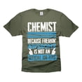 thumbnail image 4 of Chemist Funny Shirt Chemistry Shirts Chemist Lab Shirts Mens Womens Unisex Chemist Shirts (Large Navy Blue), 4 of 6