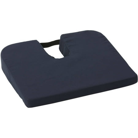 DMI Foam Chair Seat Cushion for Tailbone and Sciatica Pain Relief, Seat Cushion for Cars, Office, Desk Chairs and Wheelchair for Coccyx Support and Better Posture,