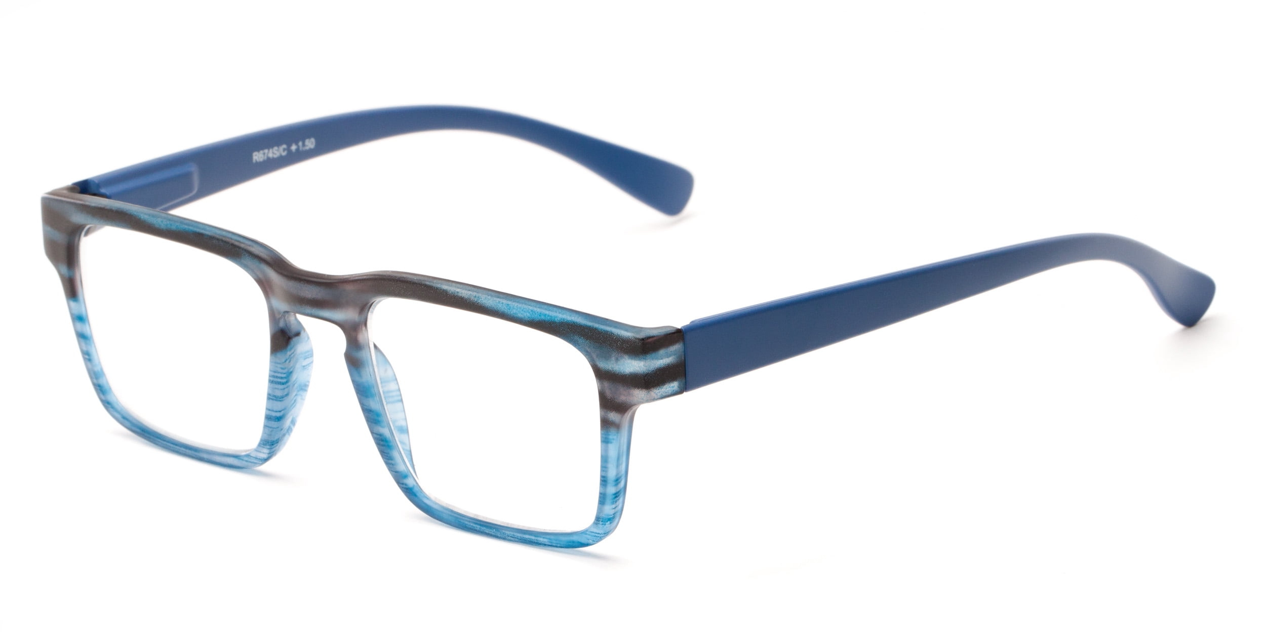 plastic square frame glasses