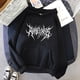 thumbnail image 4 of Sudadera de manga larga con capucha para mujer, ropa de calle informal con letras Punk de talla grande, Estilo Vintage, Ulzzang, gótico, de invierno, 4 of 5