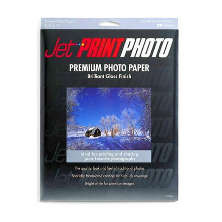 Jet Print Premium High Gloss Photo Paper (Best Paper To Print Photos On)