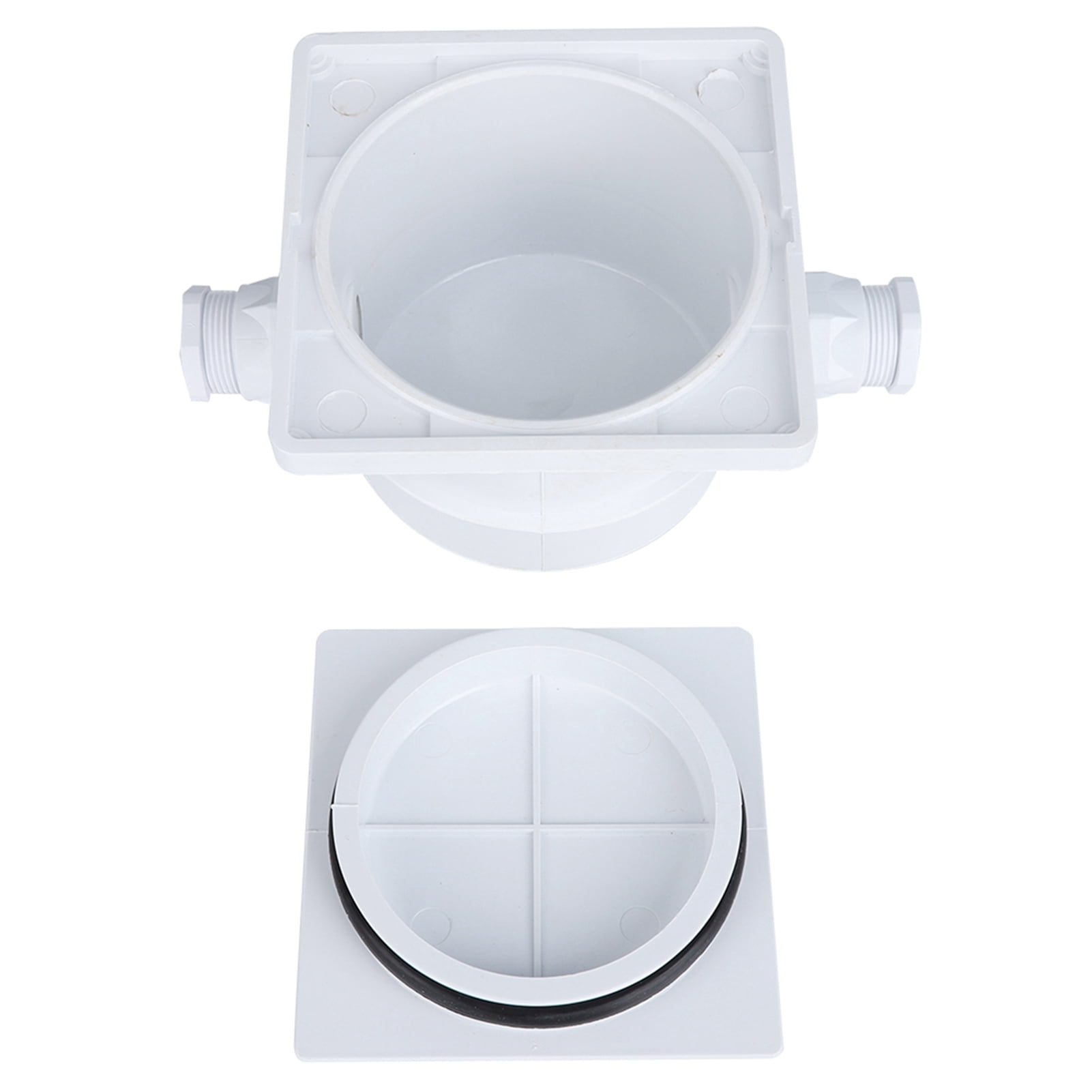 Zerodis Dustproof Waterproof G3/4 DN20 Junction Box, ABS Plastic Underwater Light Distribution Box, Universal  Electrical Project Enclosure, For Swimming Pool Accessories