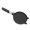 Glossy Style, variant on Waffle Cone Maker, Ice Cream Cone Maker Egg Roll Press Pan, Stick Proof Aluminum Stove Top Tortilla Press with Handle, 6.8 Inch Diameter for Kitchen