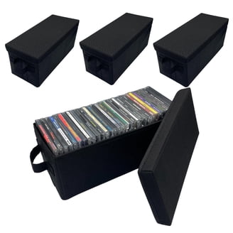 Hipce CDB-60ST BP Vivid Sparkling Finish One Touch CD Box, Pink