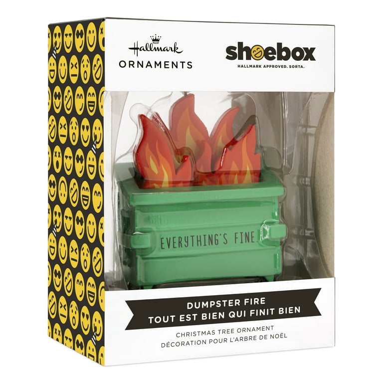 Hallmark Dumpster Fire Christmas Ornament, 1 Count - Walmart.com