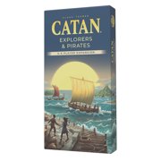 CATAN 6E – Explorers & Pirates 5-6 Player Strategy Board Game Expansion for Ages 10+, from Asmodee