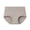 18# Coffee, variant on Womens Cotton High Waisted Underwear Full Coverage Panties Ladies Briefs Light pink L