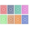 Modiano Cristallo Collector's Bundle: 8 Decks, 8 Colors, 4 PIP Jumbo Index