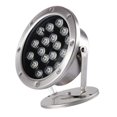 thumbnail image 1 of Luz de piscina LED subacuática 18W RGB Kusrkot Lámpara de fuente de estanque Hogar de jardín Amarillo, 1 of 6