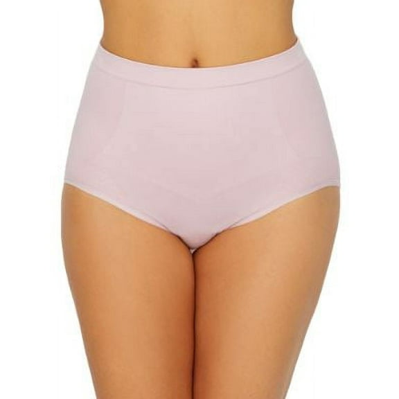 Women's Bali DF0048 Comfort Revolution Firm Control Brief Panty - 2 Pk (Hush Pink/In The Navy 2X)