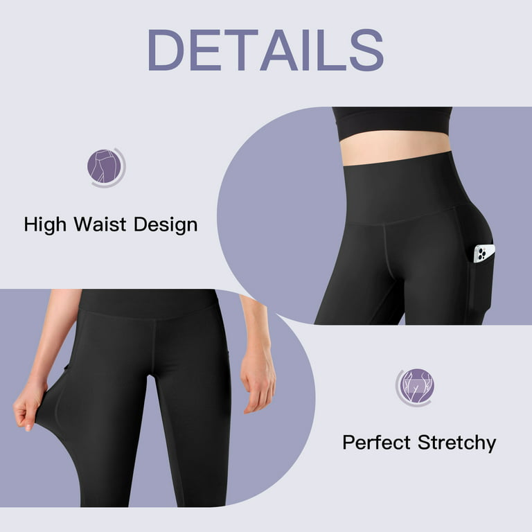 High Waisted Yoga Pants for Women with Pockets Workout Leggings