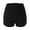 r-21Black6, variant on Womens Athletic Workout Shorts Elastic Waist Running Pockets Sport Shorts Leisure Solid Color Summer Daily Casual Bottoms