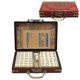 thumbnail image 1 of 26-27 Vintage Chinese Mahjong Set Traditional 144 Tiles Mah-Jong Game Set w/ Case Box, 1 of 4