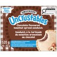 thumbnail image 1 of Smucker's Uncrustables Chocolate Flavoured Hazelnut Spread Sandwich, Frozen, 52g, 1 of 9