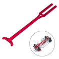 thumbnail image 4 of Repuestos y accesorios de metal para placa de piso de 90-122 mm para Mini-Q9 a escala 1/28 rojo, 4 of 7