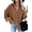 Camel Color, variant on Women'S Corduroy Button Down Shirts Boyfriend Long Sleeve Oversized Blouses Tops Caramel Color M