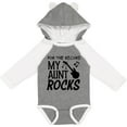 thumbnail image 3 of Inktastic For the Record, My Aunt Rocks Boys or Girls Long Sleeve Baby Bodysuit, 3 of 5