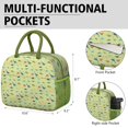 thumbnail image 6 of Womens Colorful Cartoon Dinosaurs Plants Pattern Lunch Box for Work,Insulated Lunch Bag for Women,Loncheras Para Mujer,Leakproof Adult Lunch Bag for Work,Beach,Travel,Picnic,Camping, 6 of 7