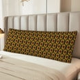 thumbnail image 5 of KLL Beautiful Sunflower Pattern Long Body Pillow Cover,20x60 Body Pillow Cases,Soft Brushed Microfiber Invisible Zipper Design-Pillow core not included, 5 of 7