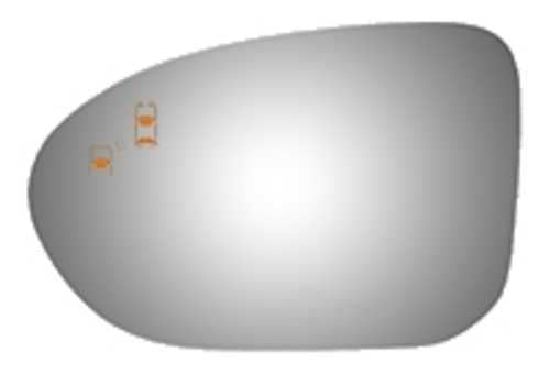 Door Mirror Glass Assembly