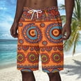 thumbnail image 2 of Kcolen Big and Tall Swim Trunks for Men Elastic Waist Mens Board Shorts Swimwear Stretchy Upf Mens Bathing Suit 9 Inch Inseam Swim Trunks Men Beach Summer Oversized Men Swim Brief, 2 of 5