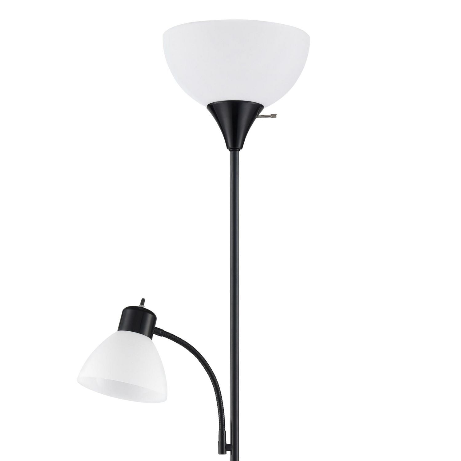 Lampadaire Mainstays avec lampe de lecture Hauteur : 180,3 cm
